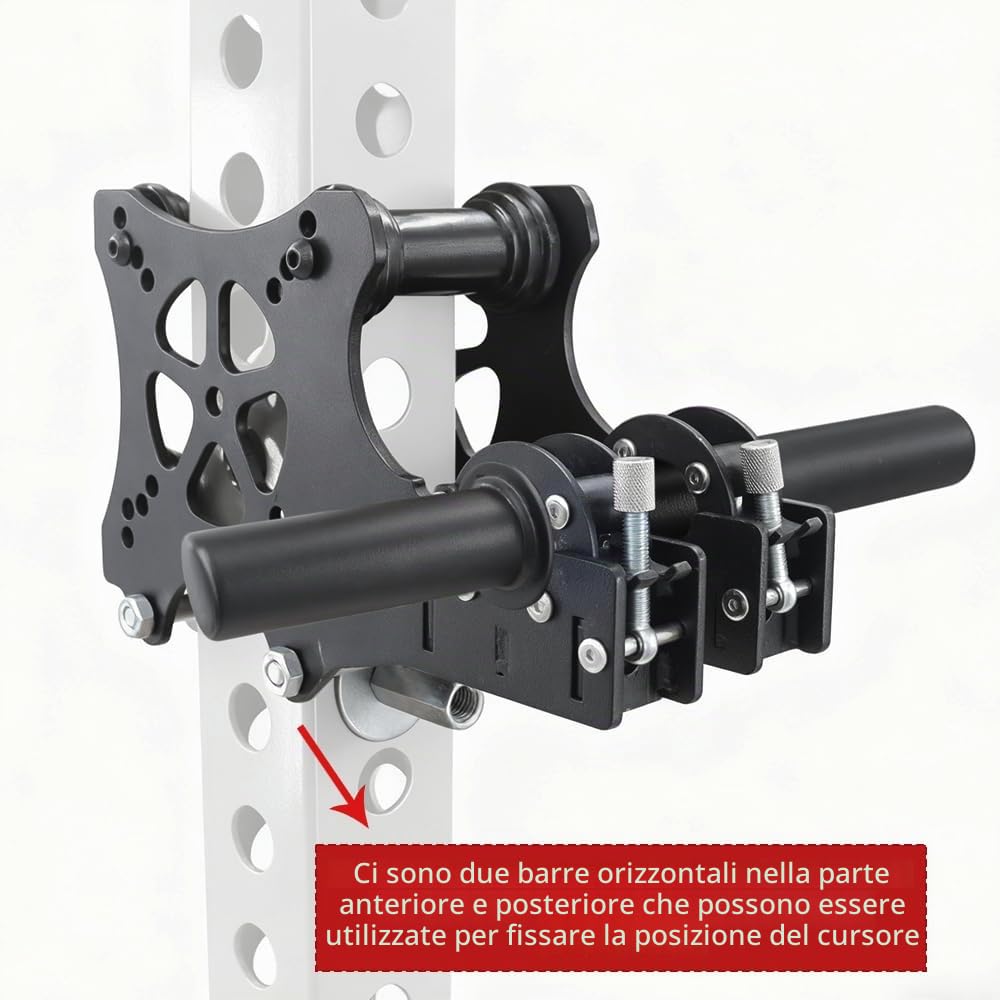 Accessori per sistema di pulegge per power rack da palestra, accessori per macchina Smith, accessori per cavi a puleggia per palestra, per crossover a cavo, panca da pressa, squat profondo