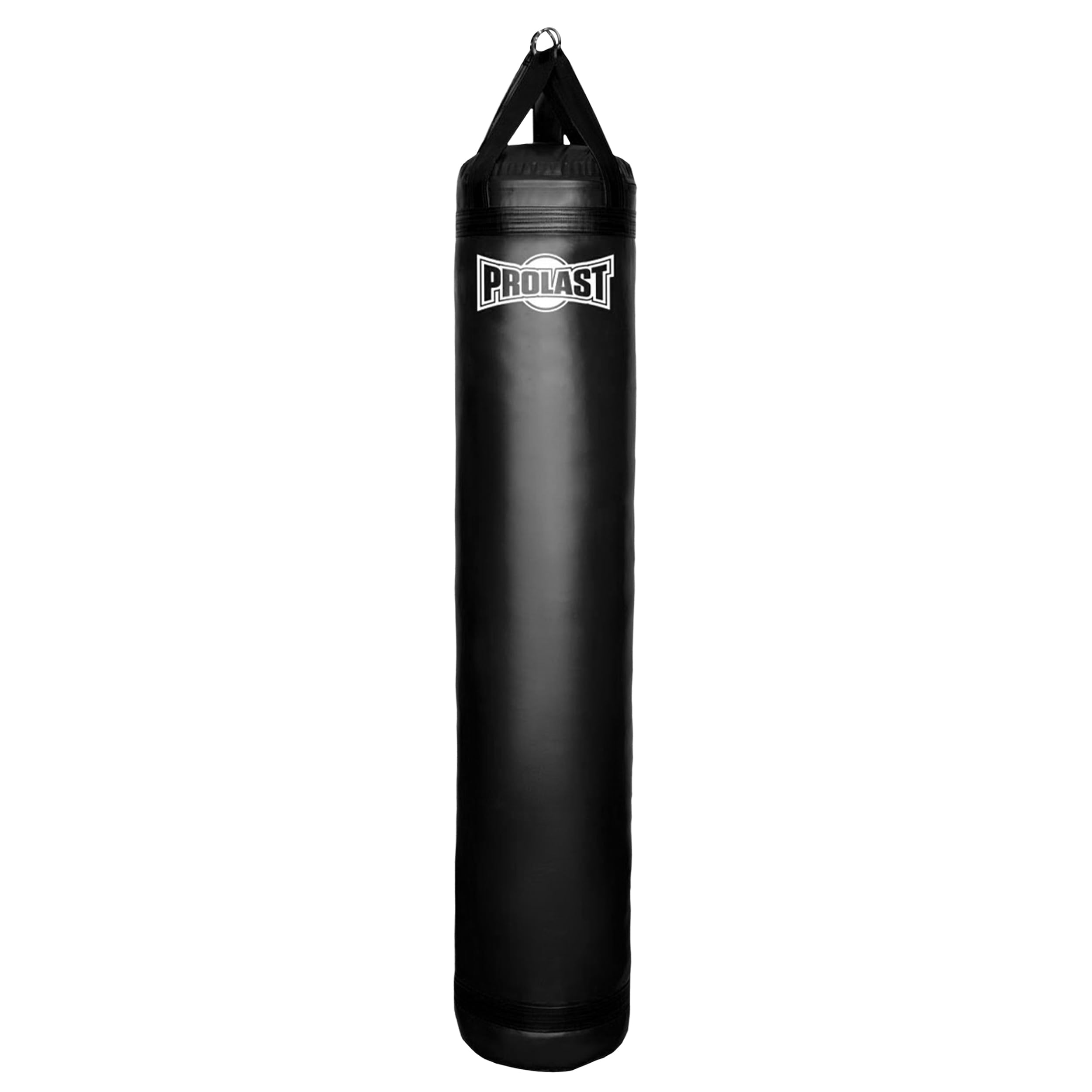 PROLAST Heavy Punching Kicking Bag for Adults, Boxing, MMA, Martial Arts, Muay Thai, Strength Training Equipment, 5ft, 100 lbs, Classic Logo