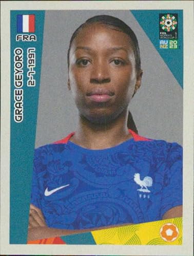 Miniatura 1 de 2023 Panini FIFA Women's World Cup Stickers #388 Grace Geyoro France Mini Sticker Soccer Futbol Trading Card