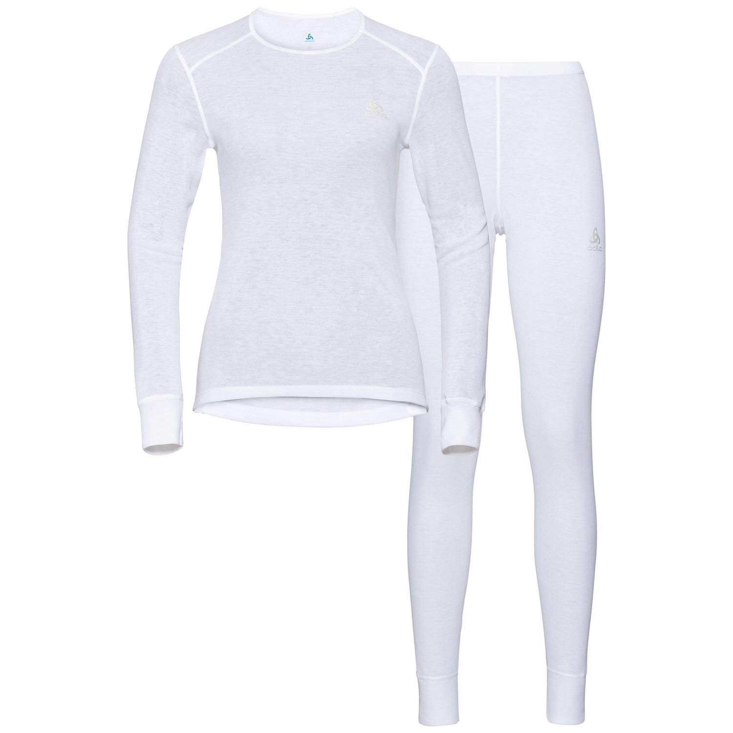 Odlo Damski Active Warm Thermo Set, biały, XL