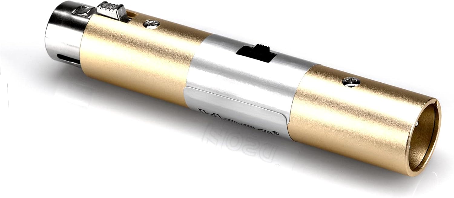 Hosa XLR Female to XLR Male Input Attenuator Amazon.de Musical
