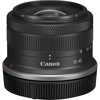 Canon - レンヂィムストファ  Amazon.com : Canon RF-S 18-45mm f/4.5-6.3 is STM Lens with