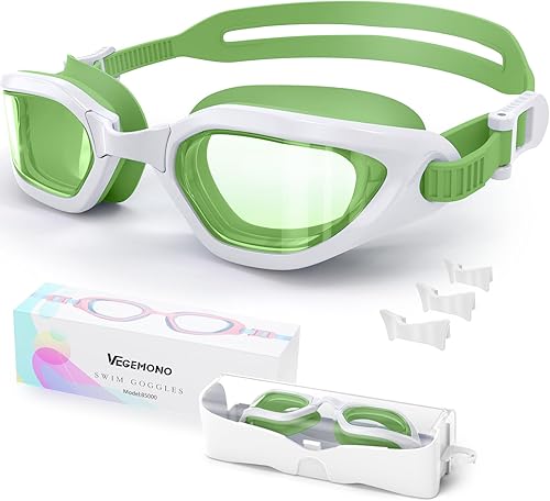 Miniatura 17 de Gafas de natación para niños en color caramelo de doble tono Blanco
