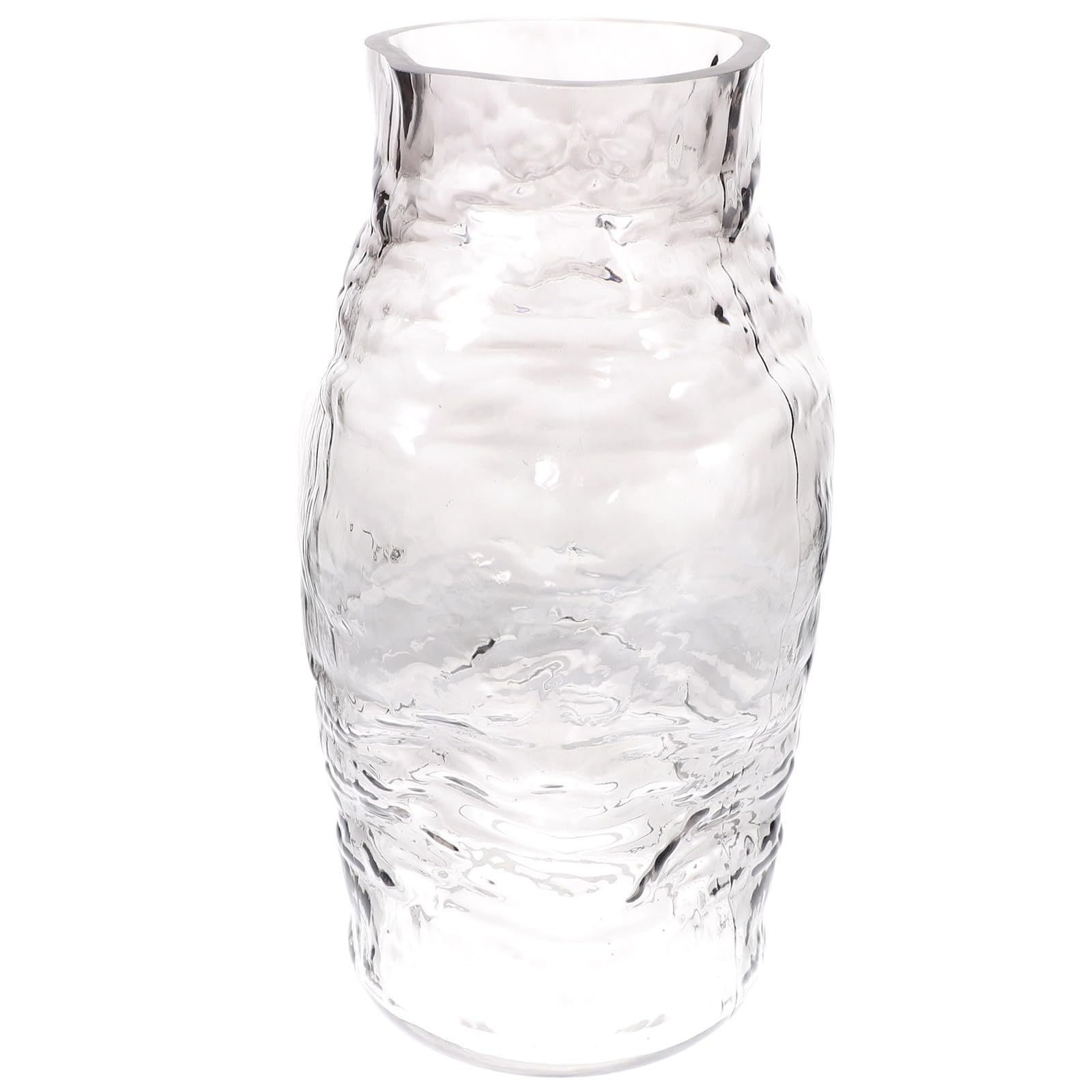 Jarrón de Cristal para Flores Secas, Vidrio, Mesa, Cocina y Boda