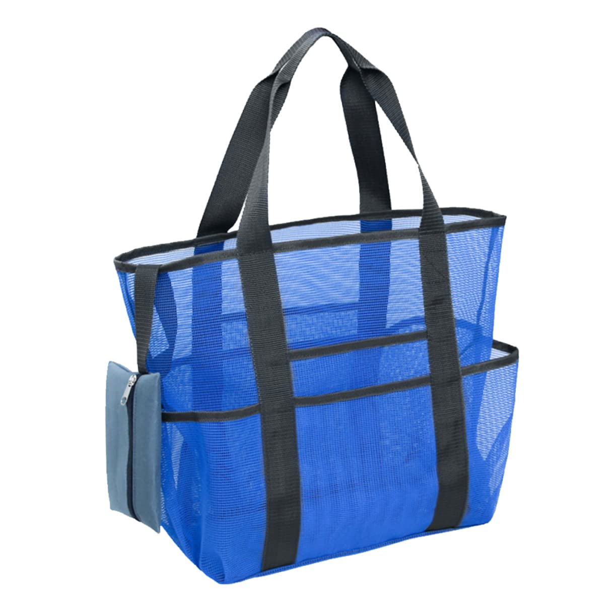 BESTonZON Sac De Plage Maille Sac Fourre-Tout pour Jouets Léger Multifonction Grand Imperméable