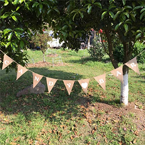 Candy bar decoratie-accessoireset, snoep bar decoratieset, slinger met 100 stuks gouden snoepzakjes + 60 stickers… - Image 7