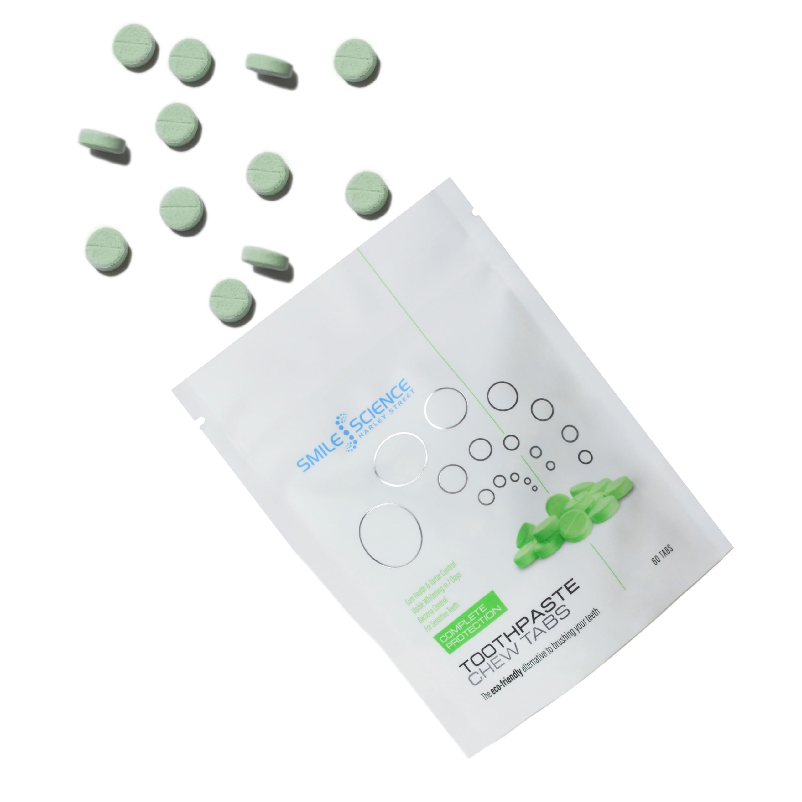 Complete Protection Toothpaste Tabs | 60 Tablets | Eco- Friendly | Sustainable Packaging | Solid Toothpaste