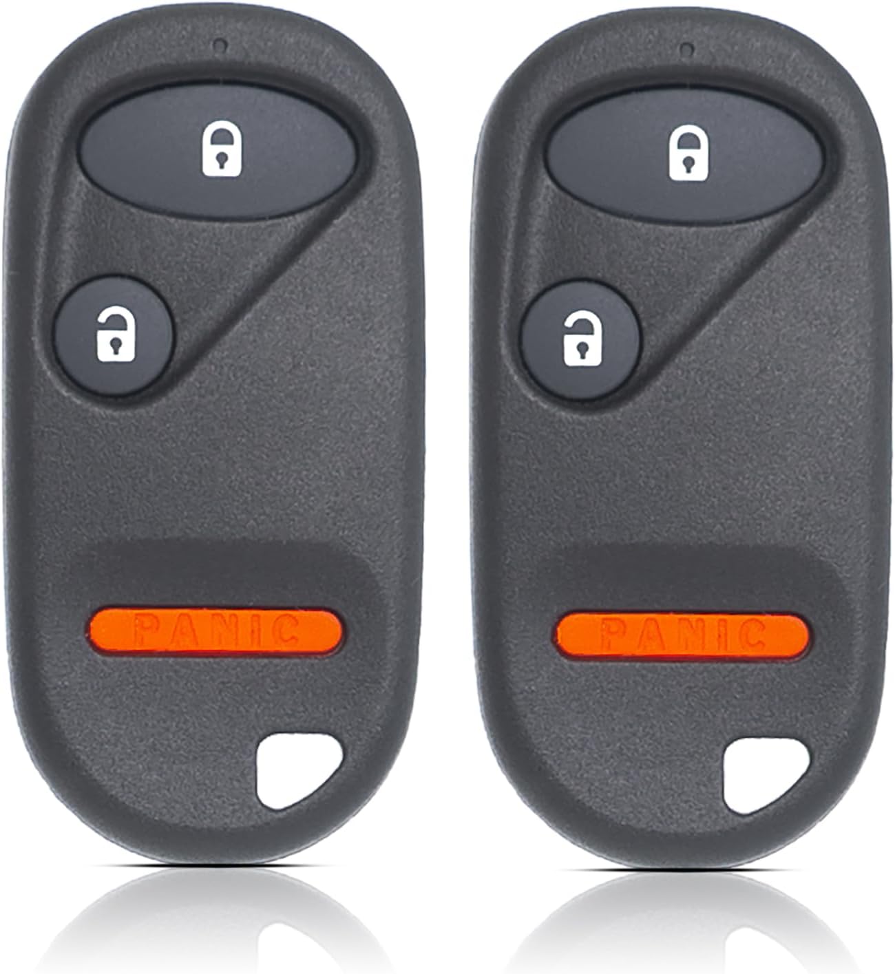 2 PCS Key Fob Remote Replacement Fits for 2001-2005 Honda Civic, Honda Pilot.