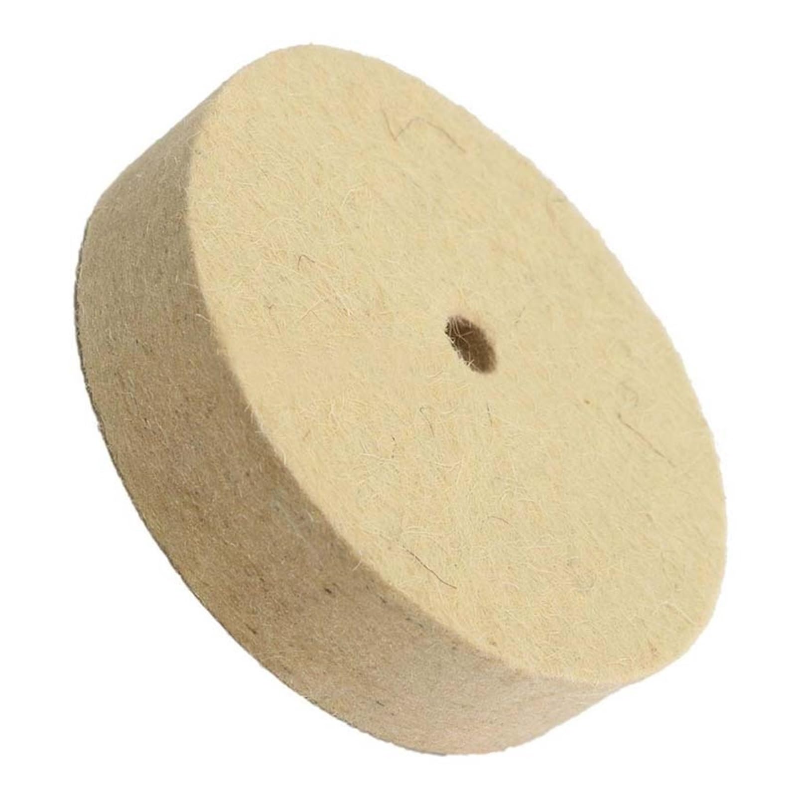 Rueda pulidora de fieltro de lana de 4 pulgadas, herramienta giratoria con almohadilla de disco, 100x20mm