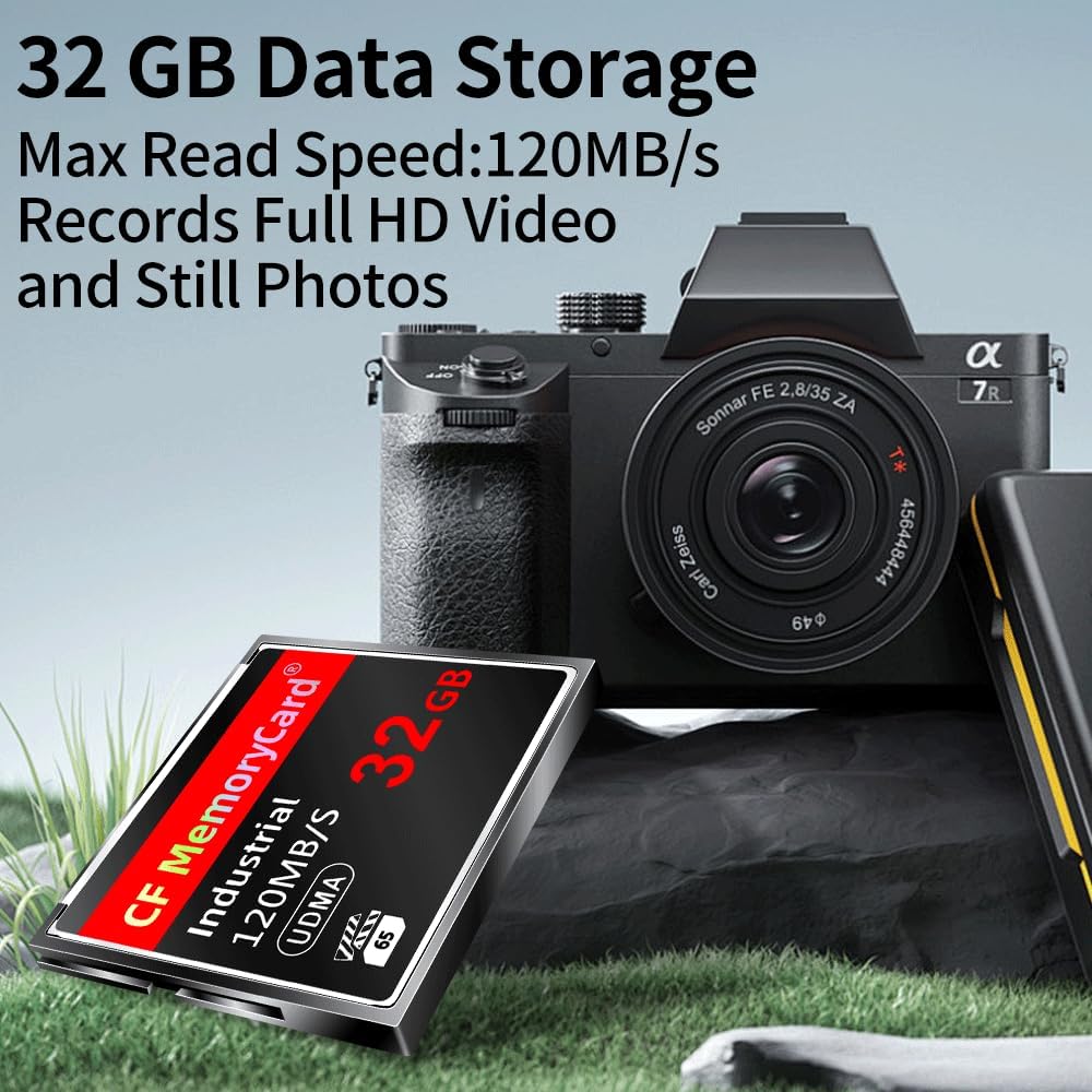 64GB Original CF Card Camera Memory Card for Professional CF Card UDMA Speed Up to 200MB/s hotographer,Videographer,Enthusiast