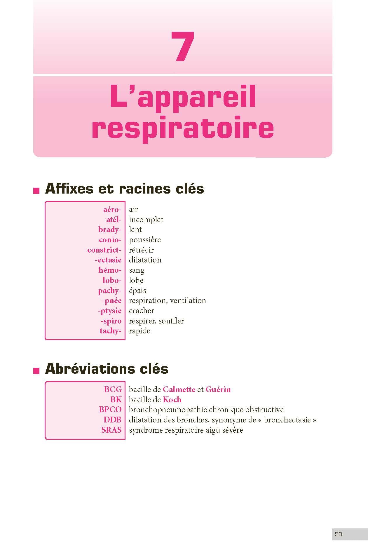 Terminologie médicale et physiopathologie - Ouvrage de référence