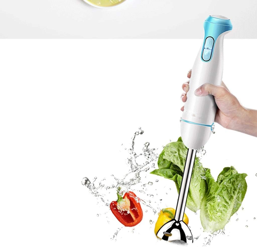 Immersion Hand Blender Handheld Energy Saving, Stick with Whisk, Chopper Grinder Bowl, Mug Attachment, Emulsion Mixer for Smoothies