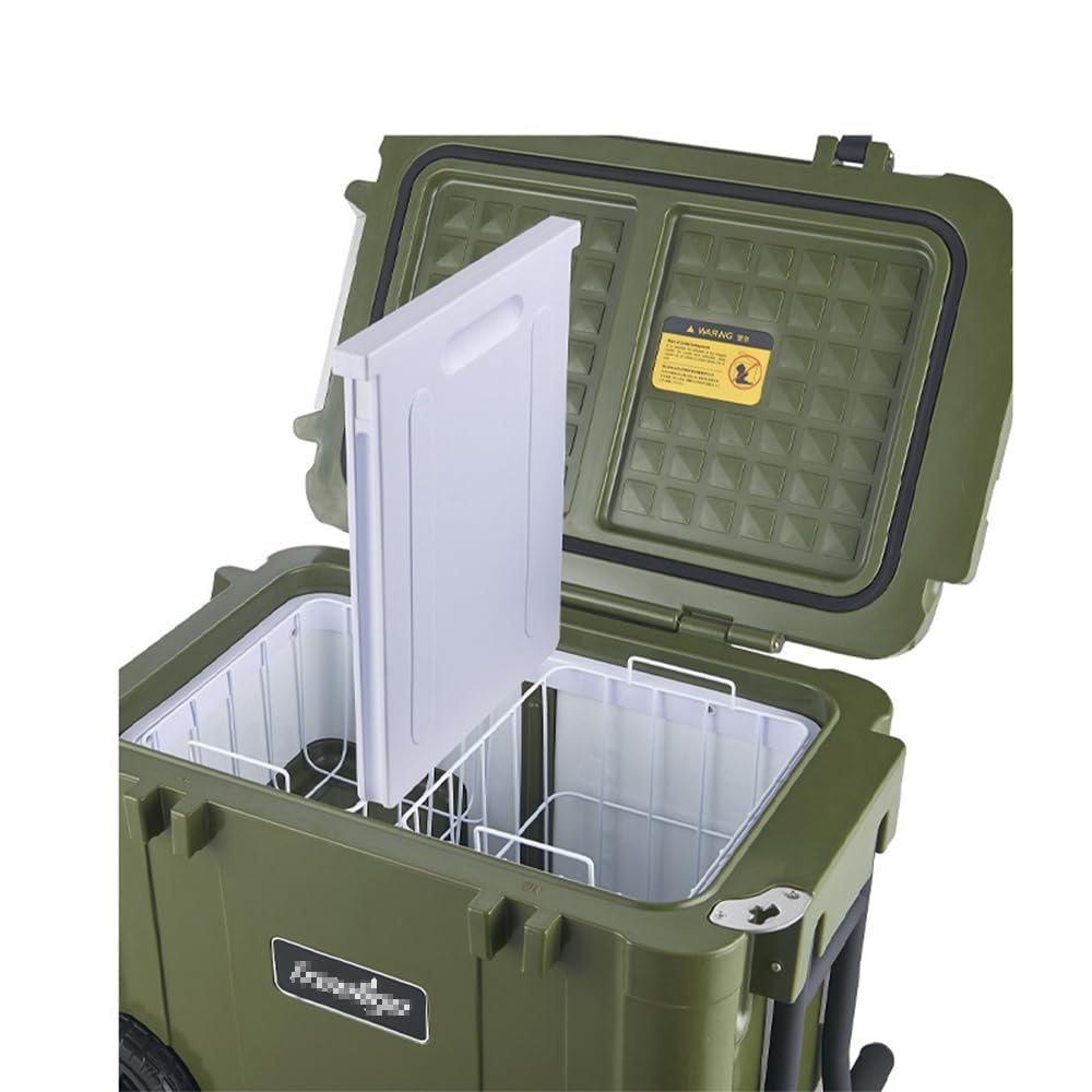 Refrigerador portátil del vehículo de la Alta Capacidad del refrigerador 12/24v del Coche, para Acampar el Barco Interior al Aire Libre de la Furgoneta Camper,45l