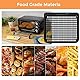 NIZEAMI Küchentablett 2 Stück, Zubehör für Luftfritteuse für Küchengrill 10 QT-Netz, Ofen für Luftfritteuse, Spülmaschinenfest (10 QT)