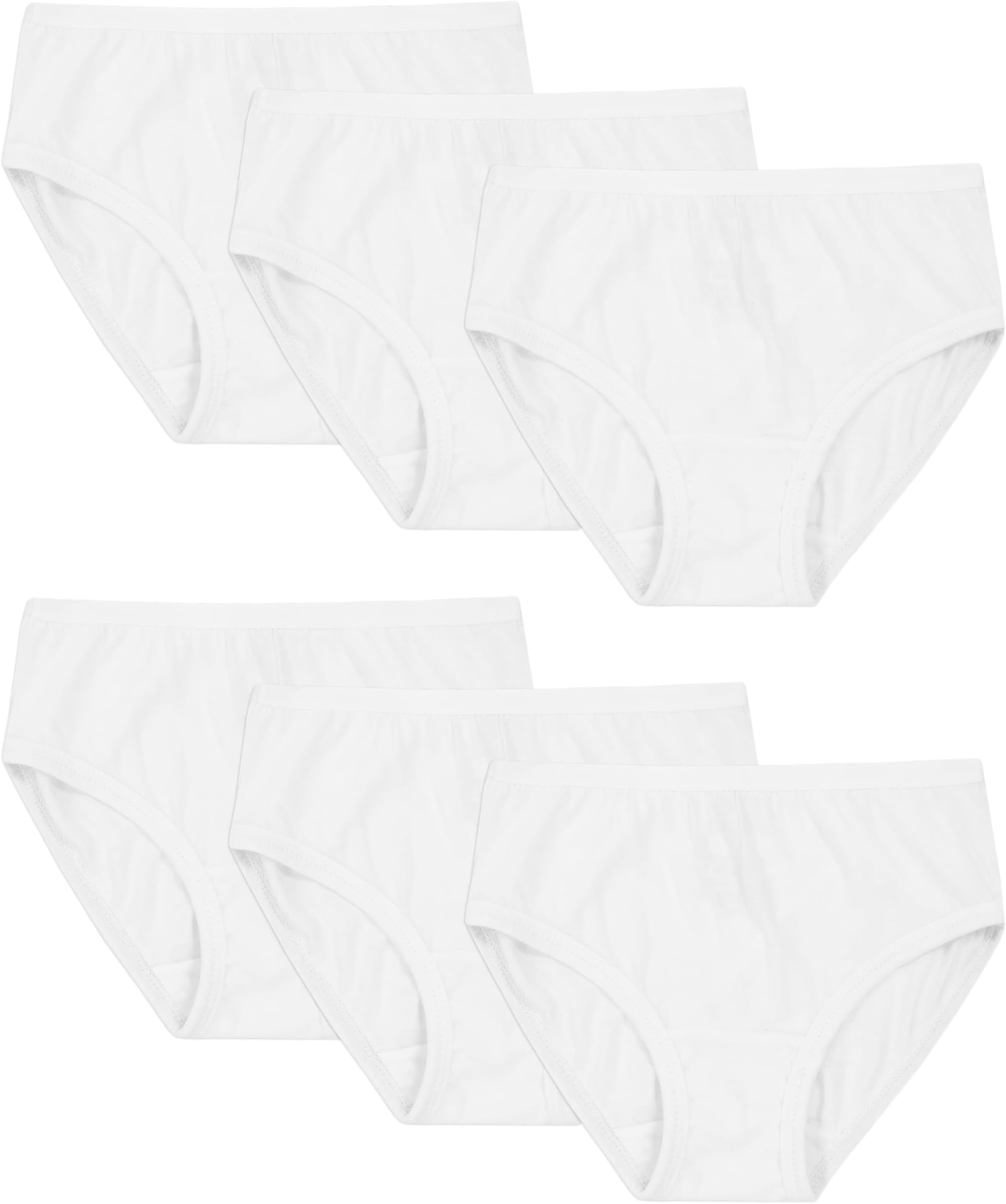 Girls' Cotton Brief Underwear Multipacks