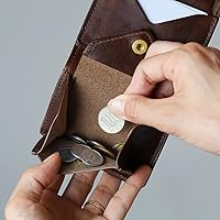 Amazon | [リアクト] クロムエクセルレザー 三つ折りミニ財布