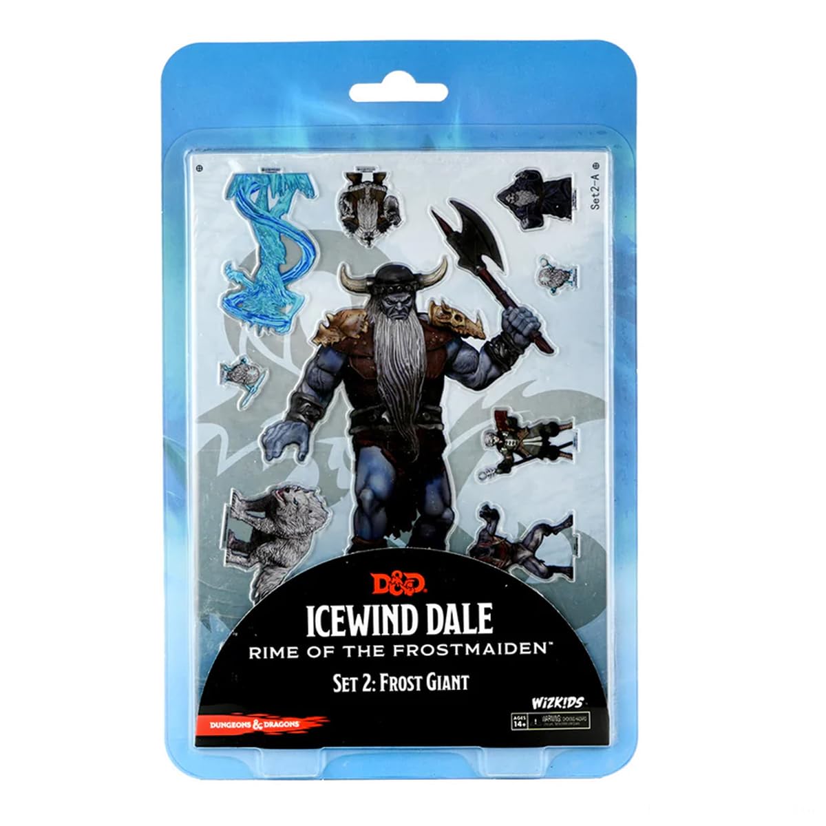 D&D Idols of The Realms Miniatures: Icewind Dale: Rime of The Frostmaiden: 2D Set 2 (Frost Giant)