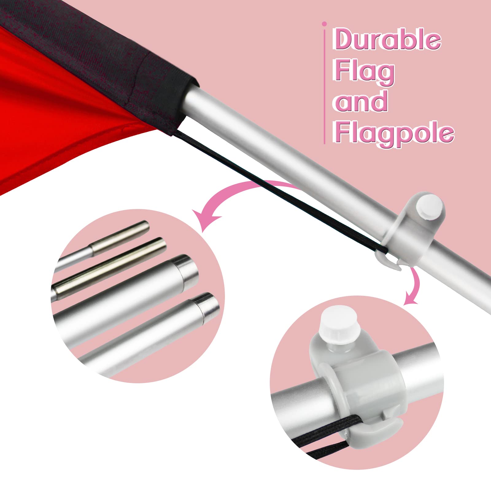 Modello Home Flag, Modello Home Bandiere con Pole Kit 11FT, Modello Casa Bandiera con Pole Set per le aziende, Pubblicità Swooper Piuma Bandiera Banner Segno per Modello Casa Negozio Affari