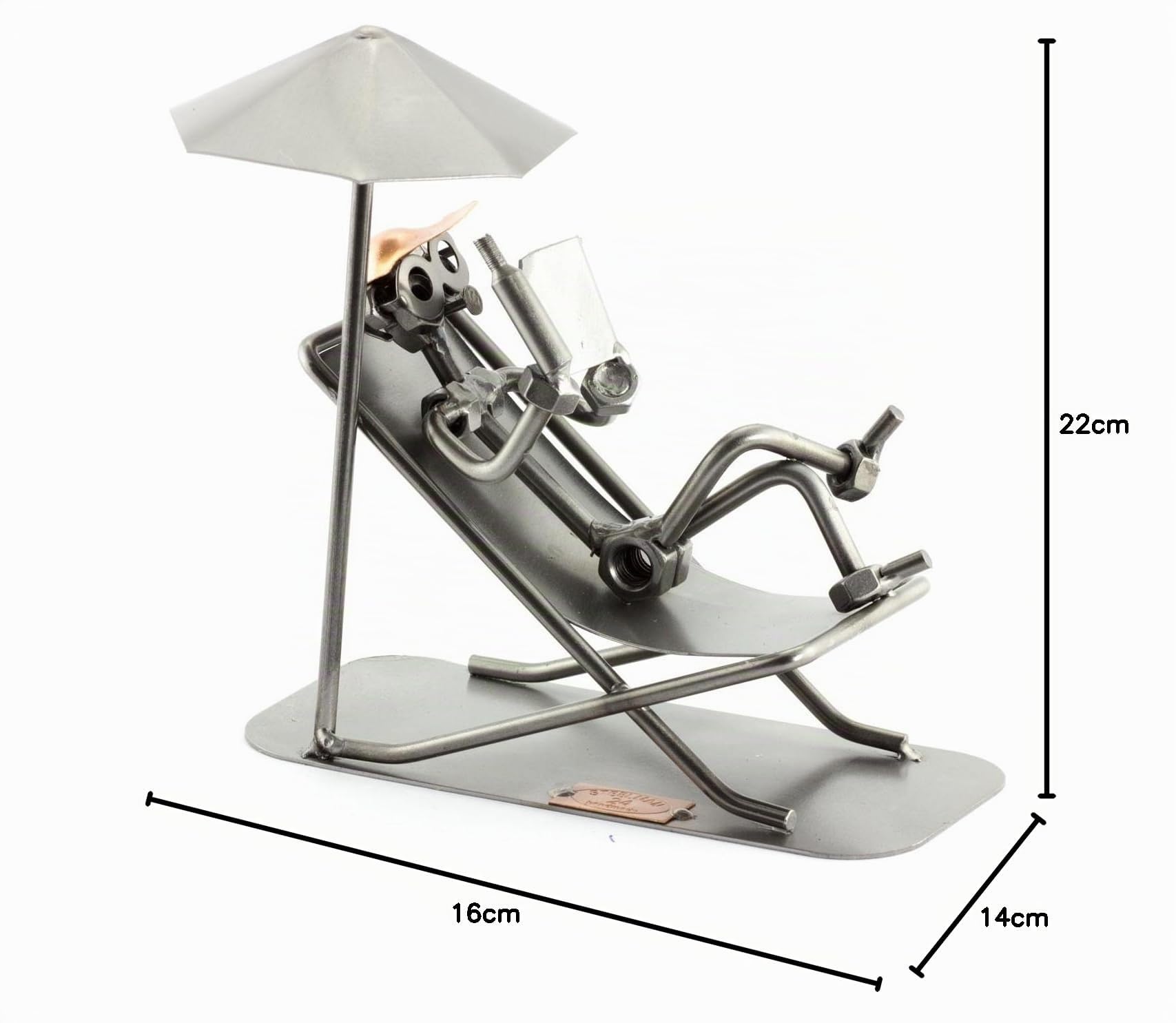 Steelman24 Schraubenmännchen Urlauber