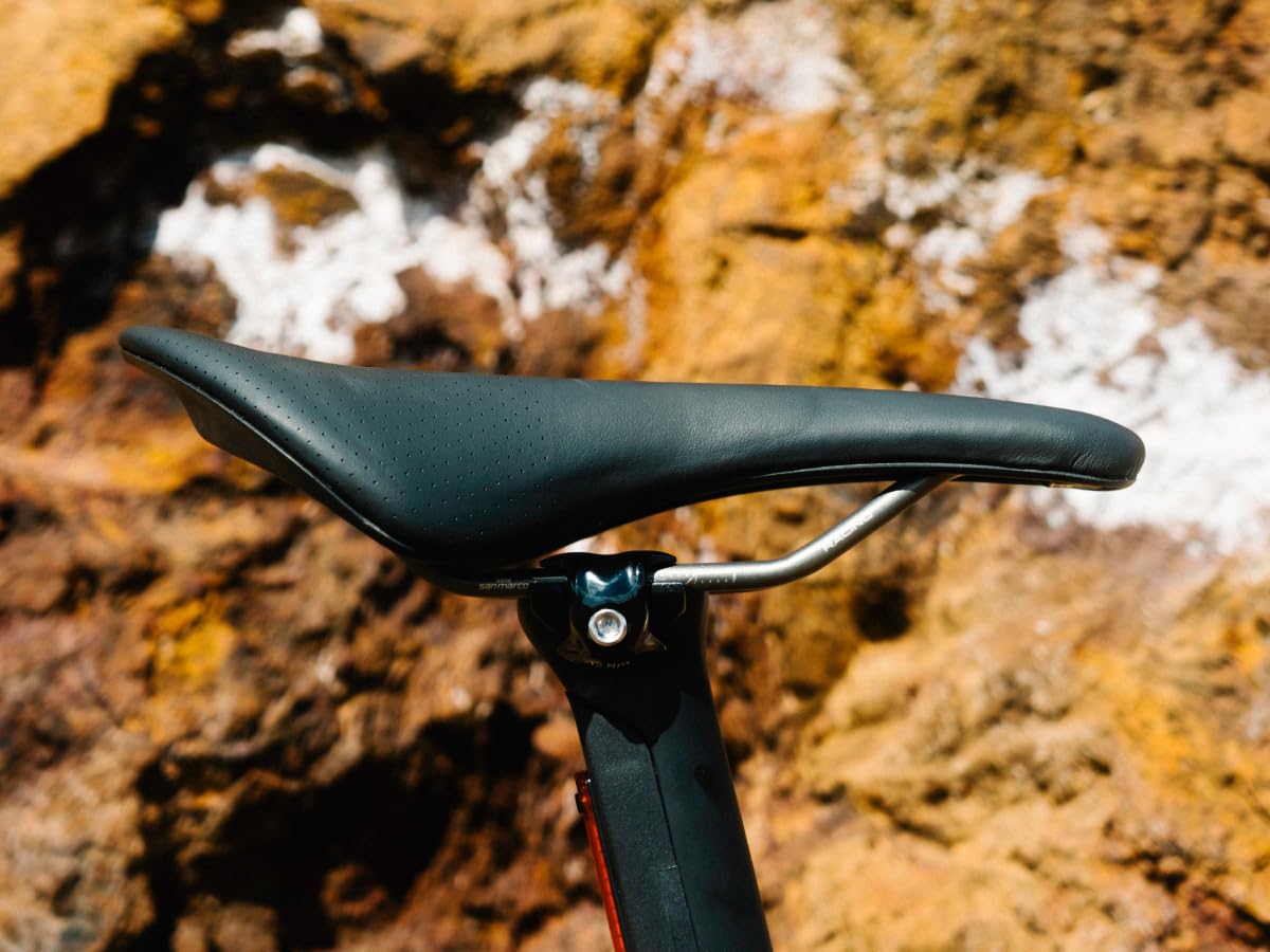 Selle San Marco SHORTFIT ALLROAD Supercomfort Racing Selle Gravel et All-Road Confort avec Gel Intégré, Rails Xsilite