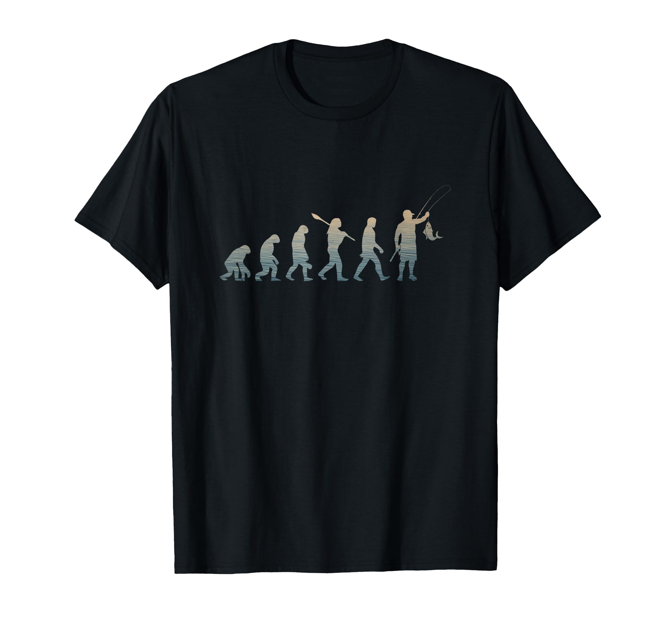 Fishing evolution design for fishermen T-Shirt