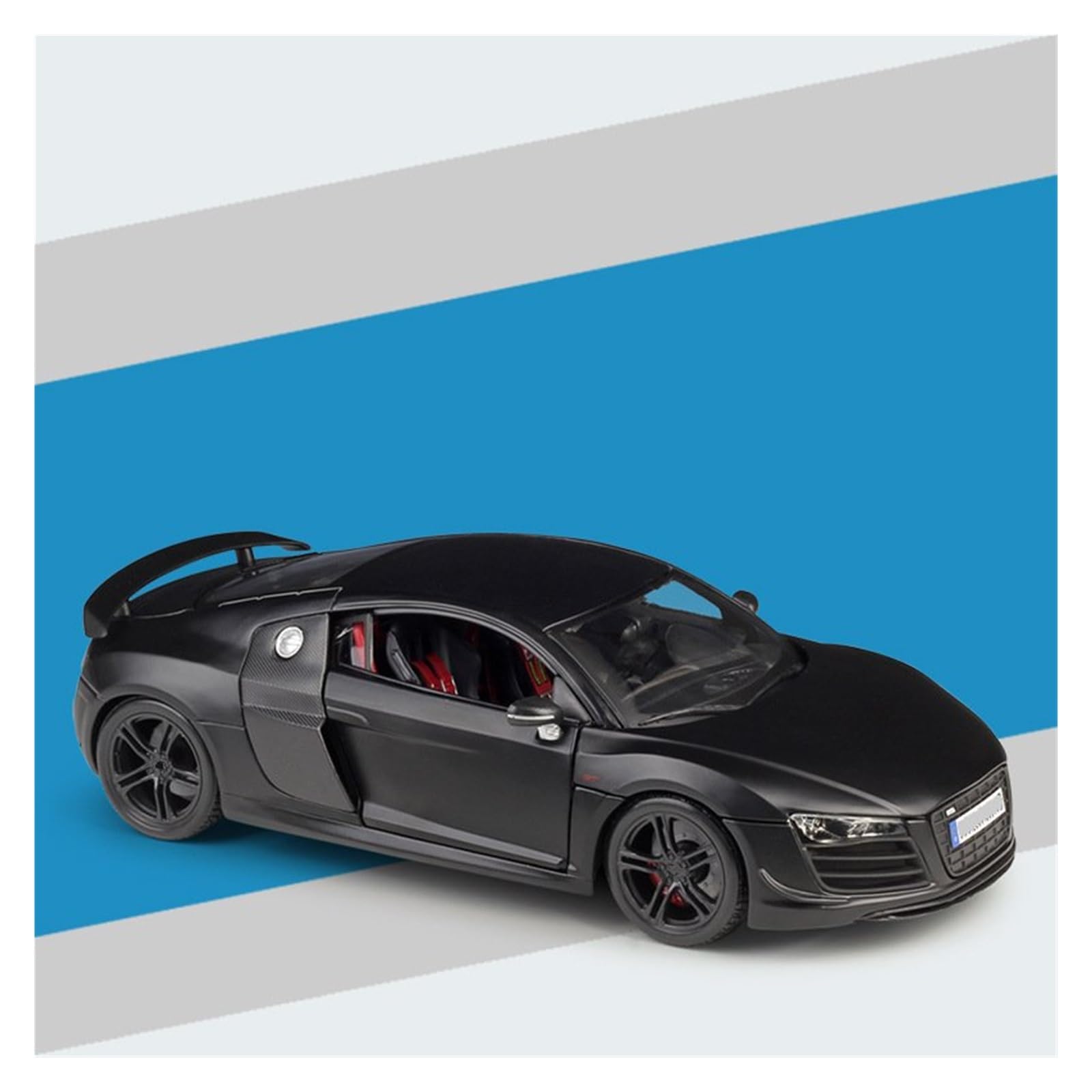 MOCALUX Scale Die-Cast Model Car 1:18 For Audi R8 GT Car Alloy Diecast Model Vehicles
