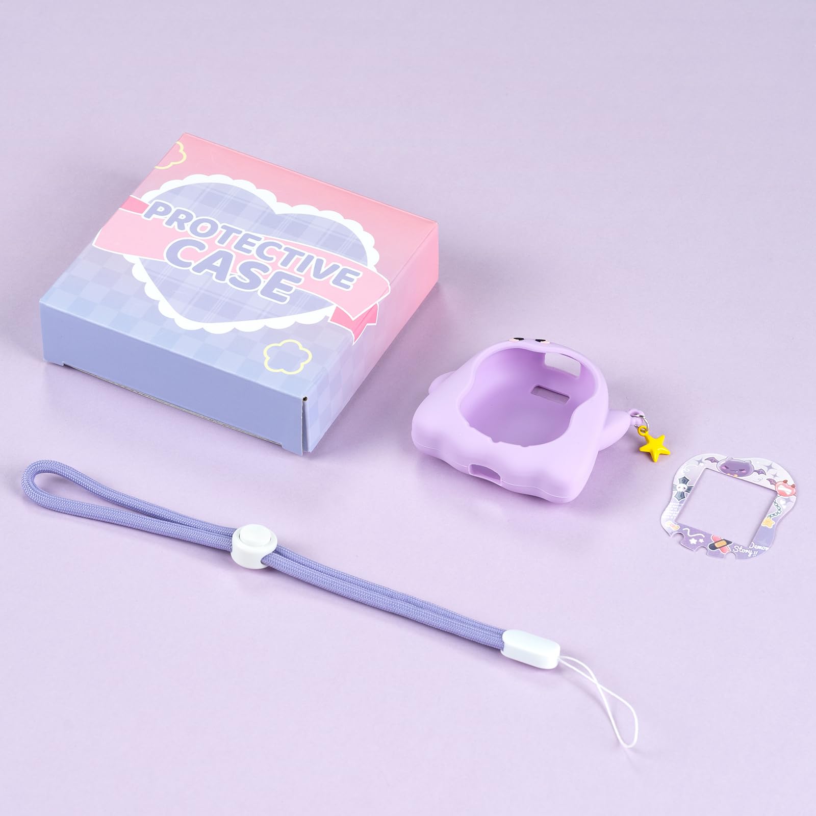 Amazon.com: BUBBLELOGUS Silicone Case for Tamagotchi Uni, Soft TPU
