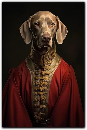 Miniatura 668 de Thuan Chow Chow Retrato de mascota con disfraz real de perro en un disfraz retrato de perro con vestimenta Retrato medieval de mascota retrato