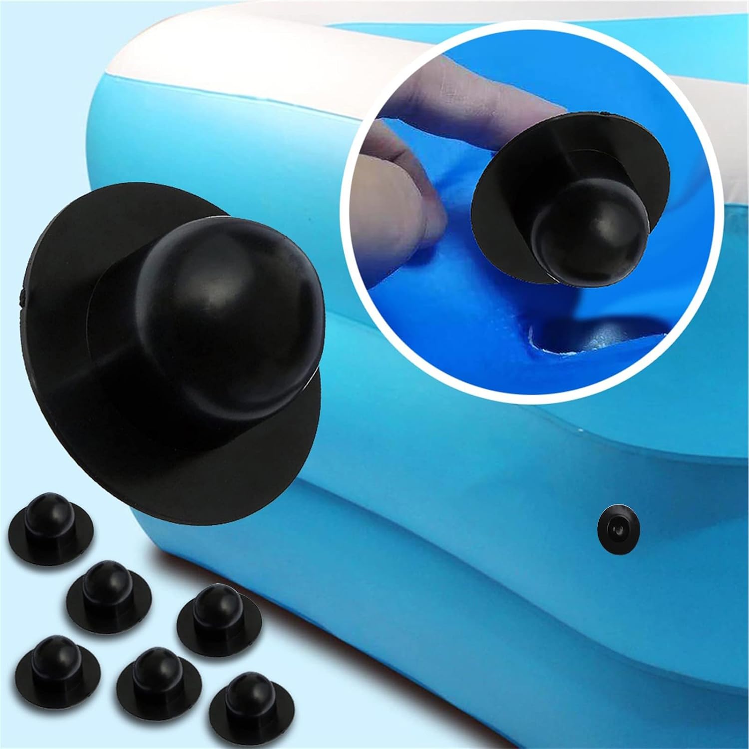 MSKS Pool Plug Stopper for Intex & Bestway Pool Wall Plug Replacement