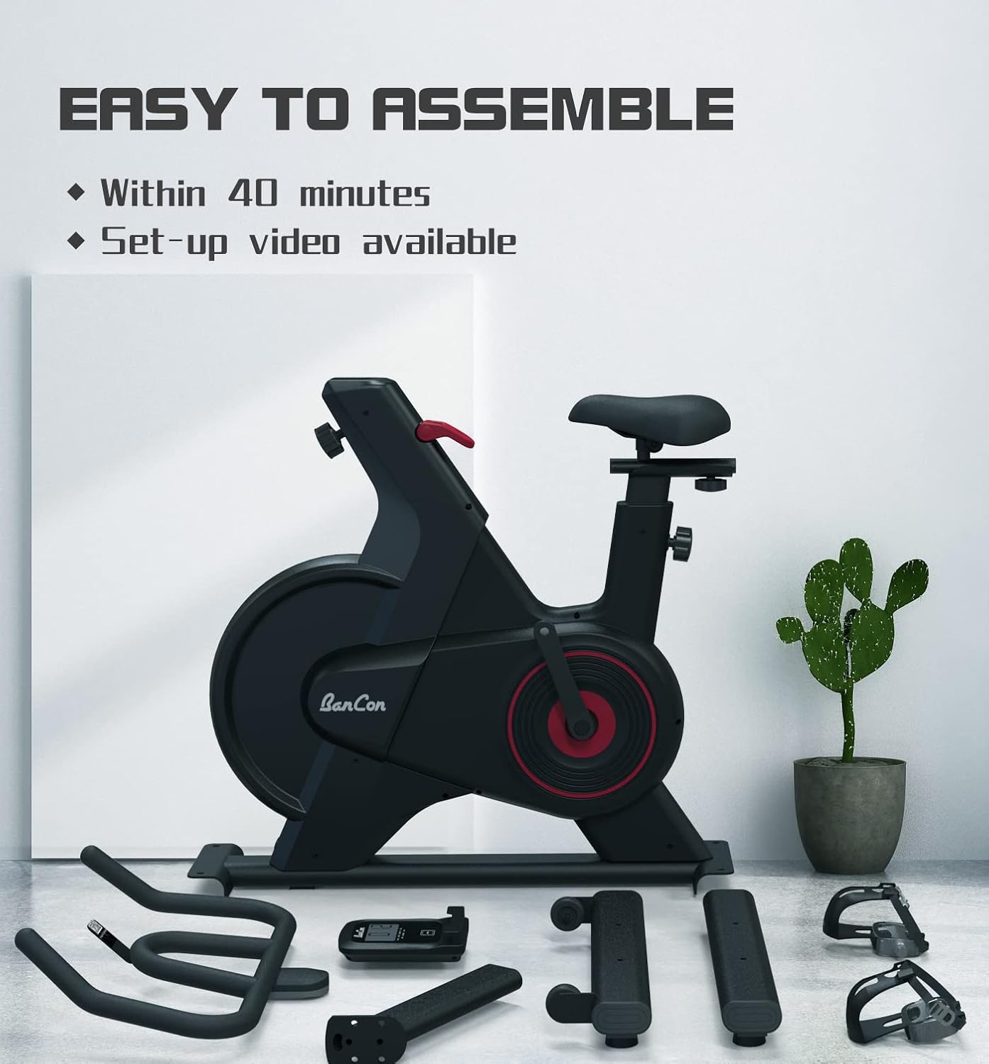 Buy BANCON Zwift Stationary Bike Heavy Flywheel Resistance