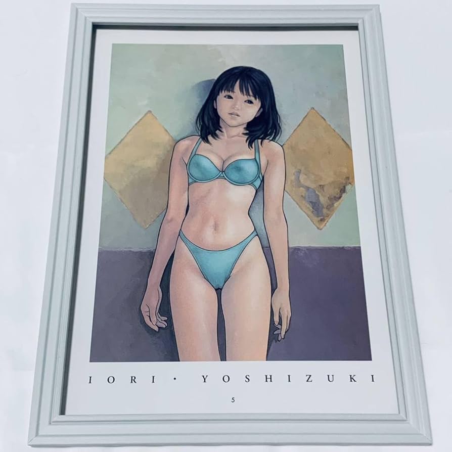 Amazon.co.jp: I's イラスト 額装品 A4サイズ 桂正和 ポスター風