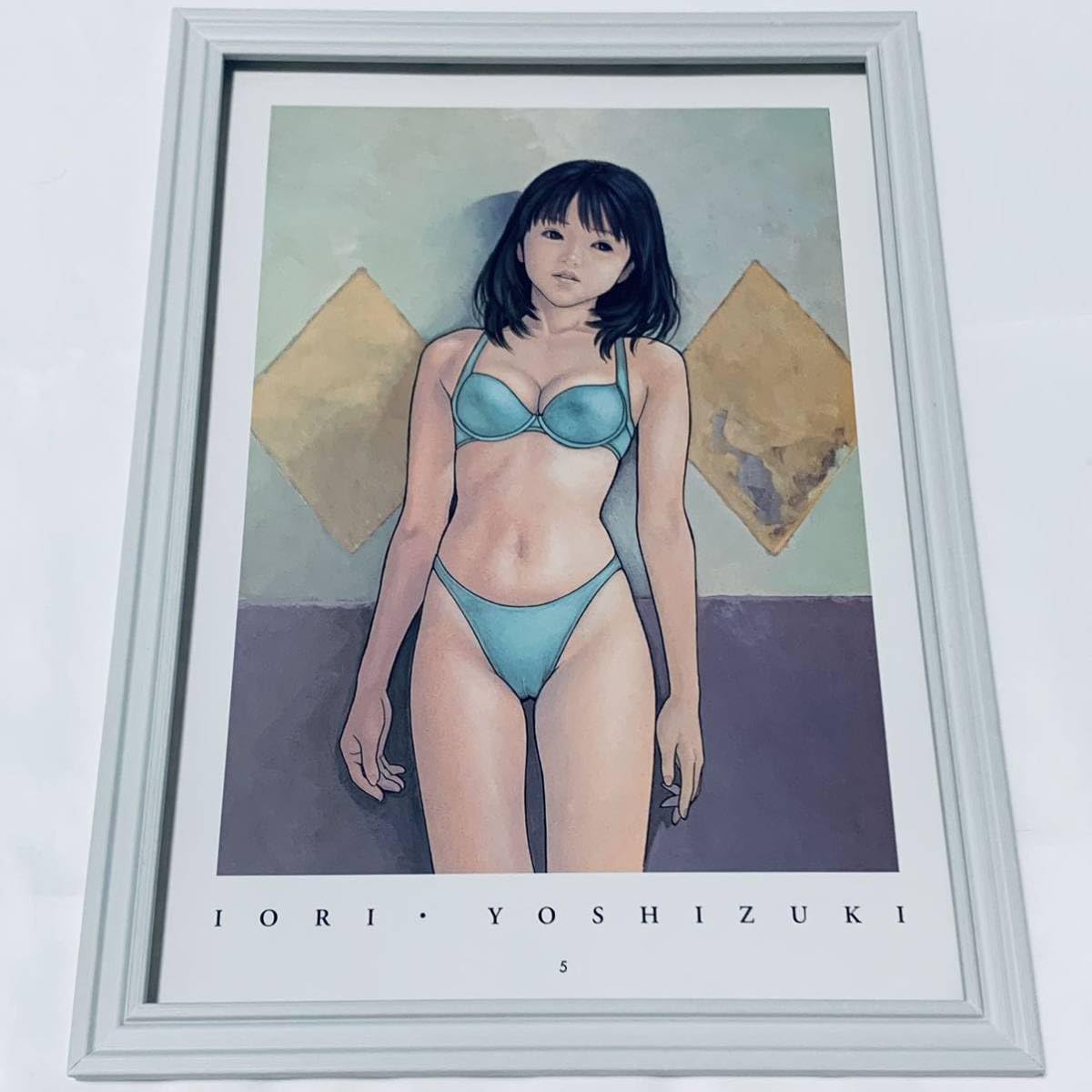 Amazon.co.jp: I's イラスト 額装品 A4サイズ 桂正和 ポスター風