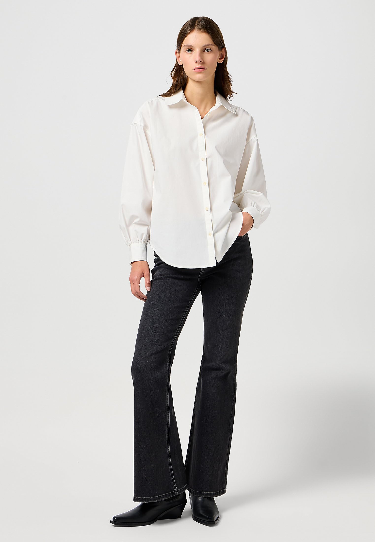 Wrangler Jean Fierce Flare pour Femme, Coupe évasée, Jambe évasée, Constellation, 25W x 30L