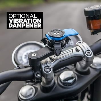 Quad Lock Motorcycle Handlebar Phone Holder Mount for iPhone, Galaxy, Pixel and Universal Adapters