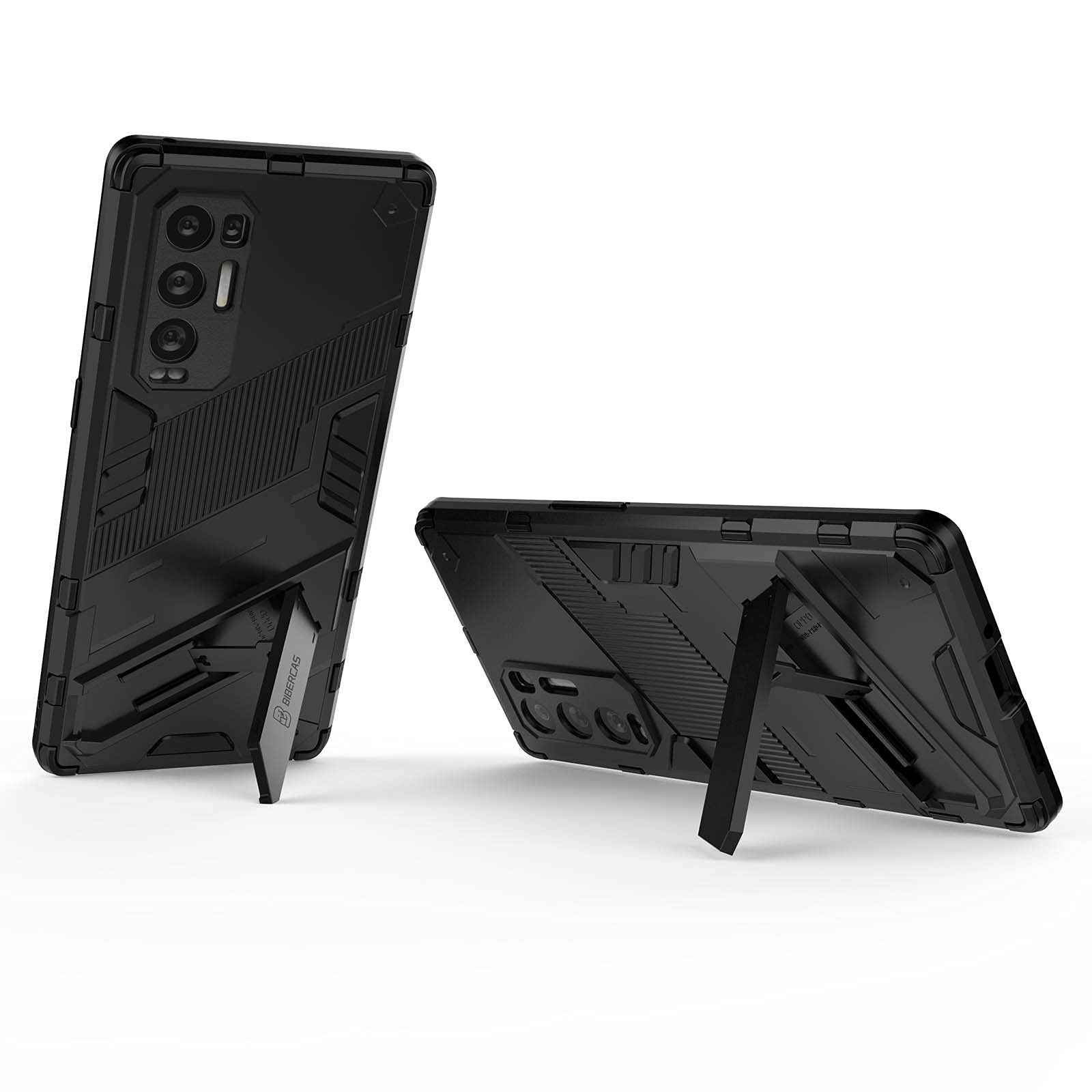 Liner Cover per Oppo Find X3 Neo, Silicone Morbido Ultra Sottile Custodia, Ibrido TPU Cover Cuscino d'Aria Tecnologia Paraurti in Gel Custodia a Protezione Completa - Nero