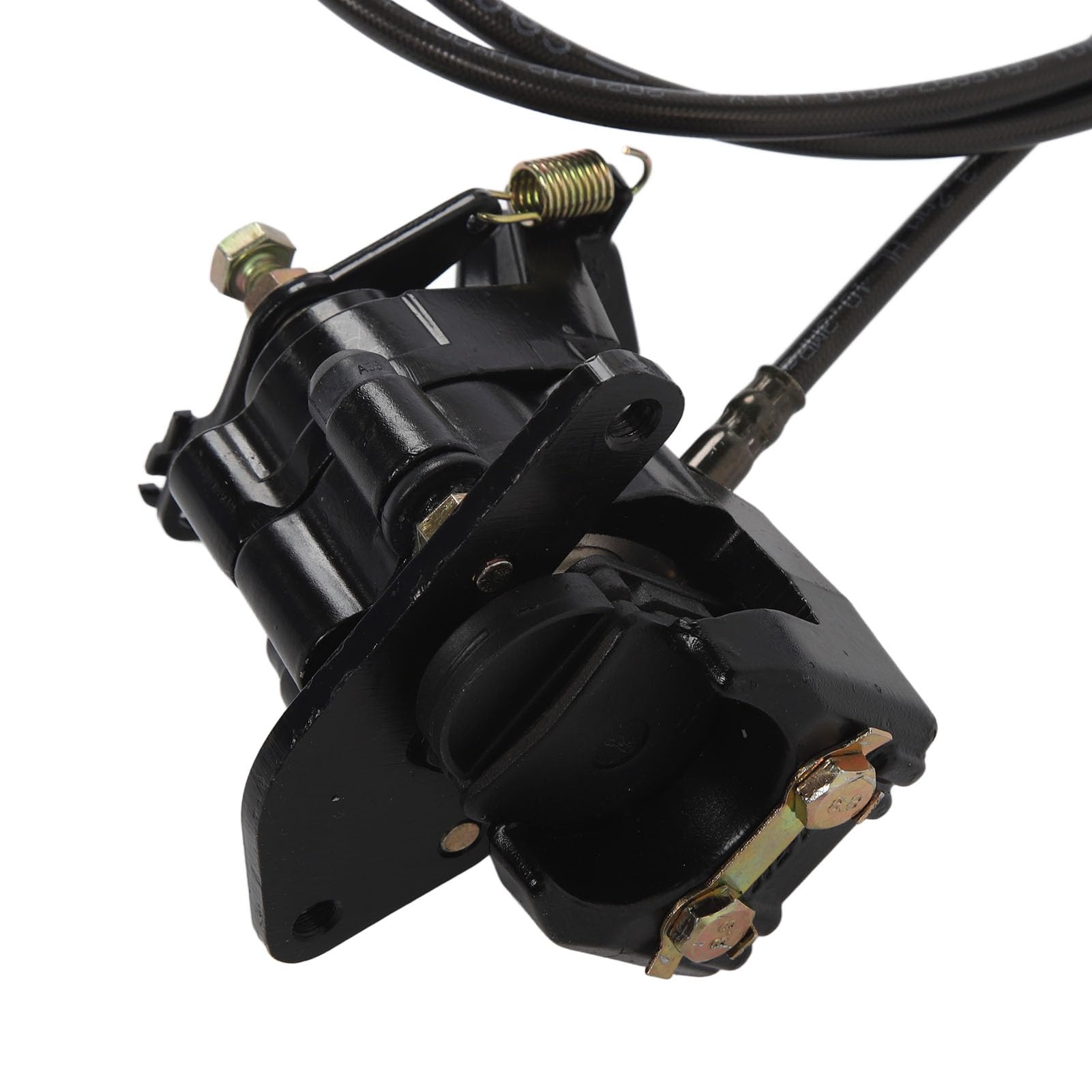 KIMISS Kit de Cilindro Maestro de Frenos de Alto Rendimiento Juego de Frenos de Disco Hidráulico con 3 Discos de para Modificaciones de ATV Go Kart de 150 Potencia de Frenado de Alta Resistencia