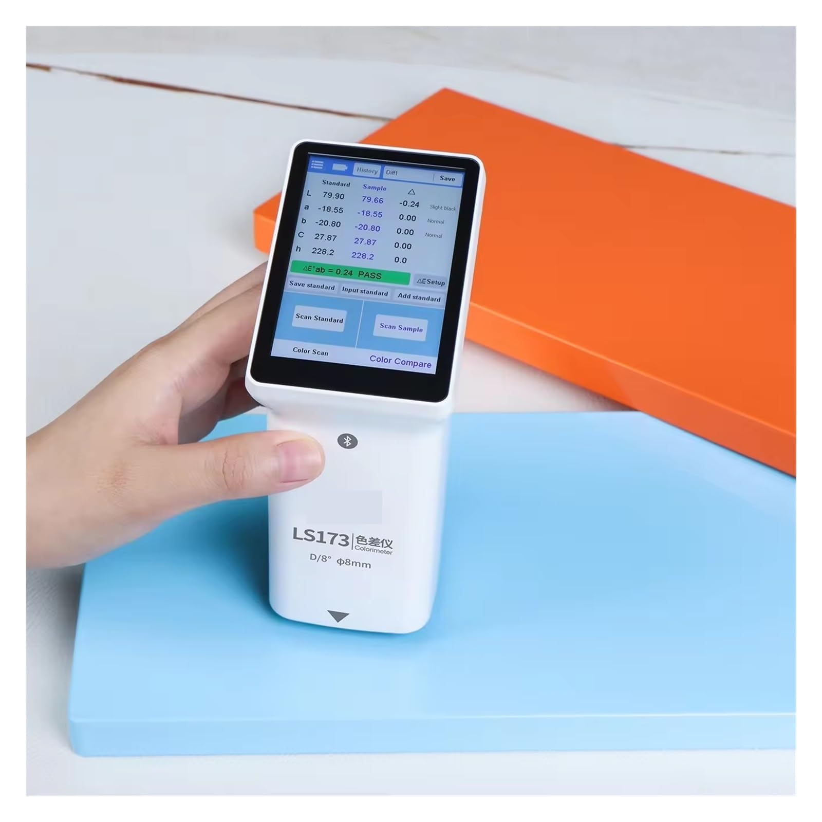 LS173 Portable Colorimeter IP65 Rechargeable LED Light Source,Medición precisa