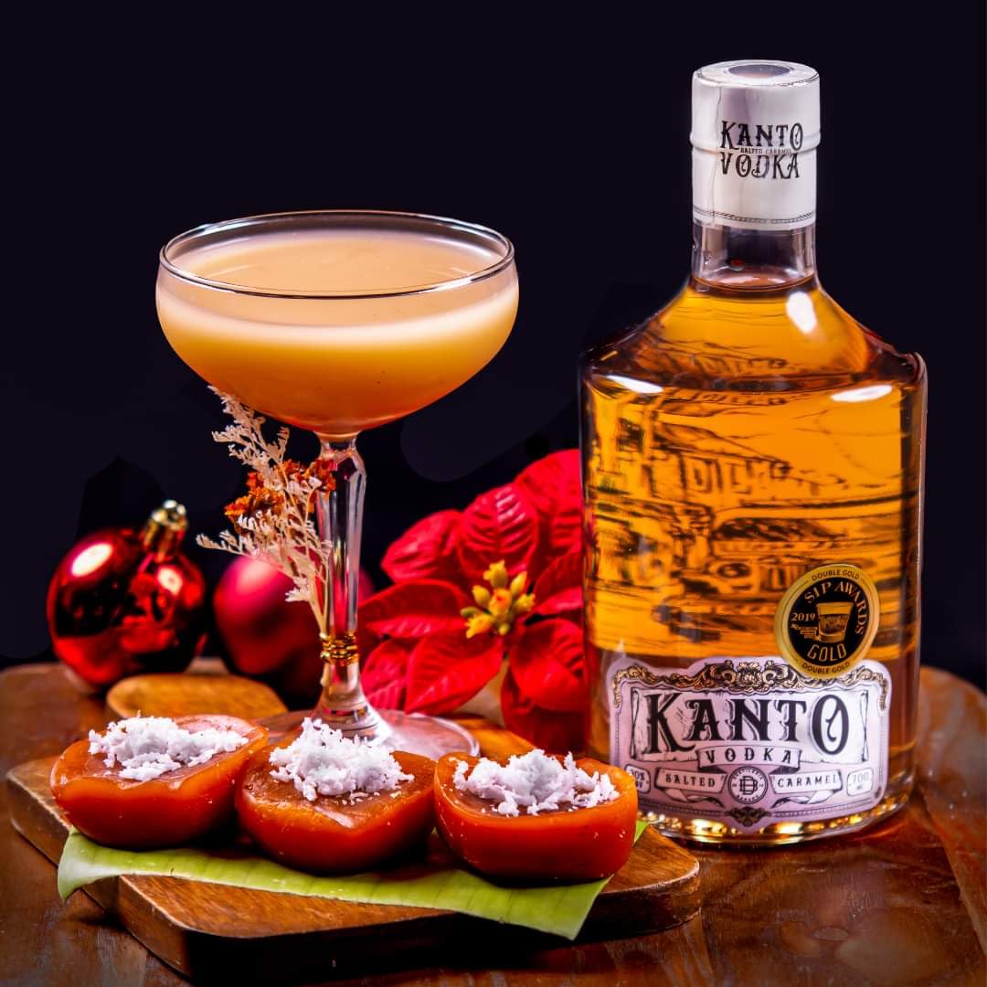 Kanto Caramel Vodka I Salted Caramel I Vodka filipino de caramelo salado I Premiado con oro I 20% vol.