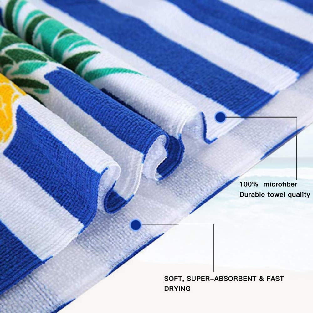 Telo Mare Antisabbia 589236 Coperta Spiaggia Antivento 150x200cm con