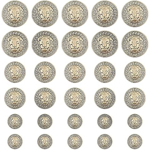 Botones de Ropa DXLing 30 Piezas Cover