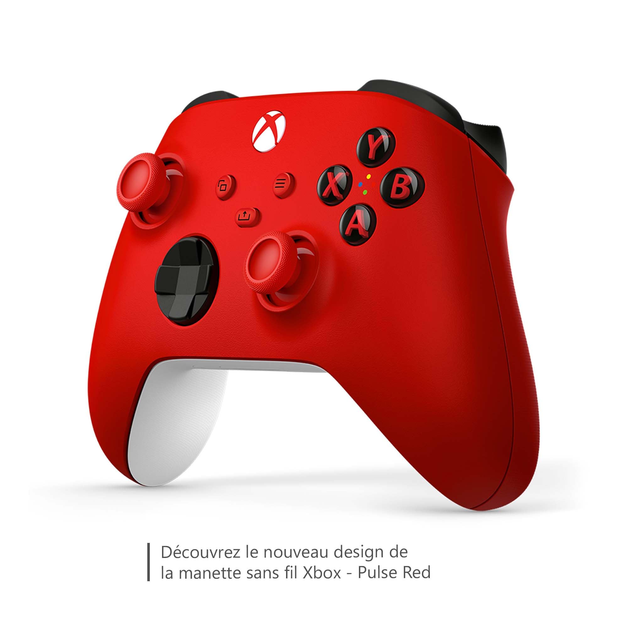 Xbox Manette sans Fil - Pulse Red One, Series X, Series S, Windows 10 & 11, Android et iOS