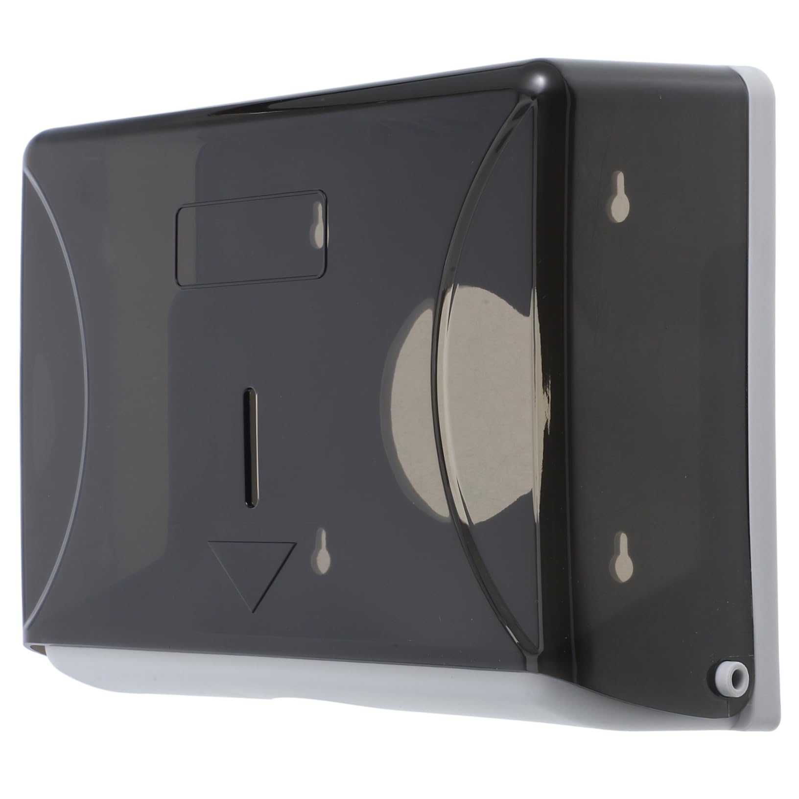 MAGICLULU Paper Towel Dispenser Touchless Wall Mount Plastic Commercial High Capacity Easy Install for Bathroom Hotel Office