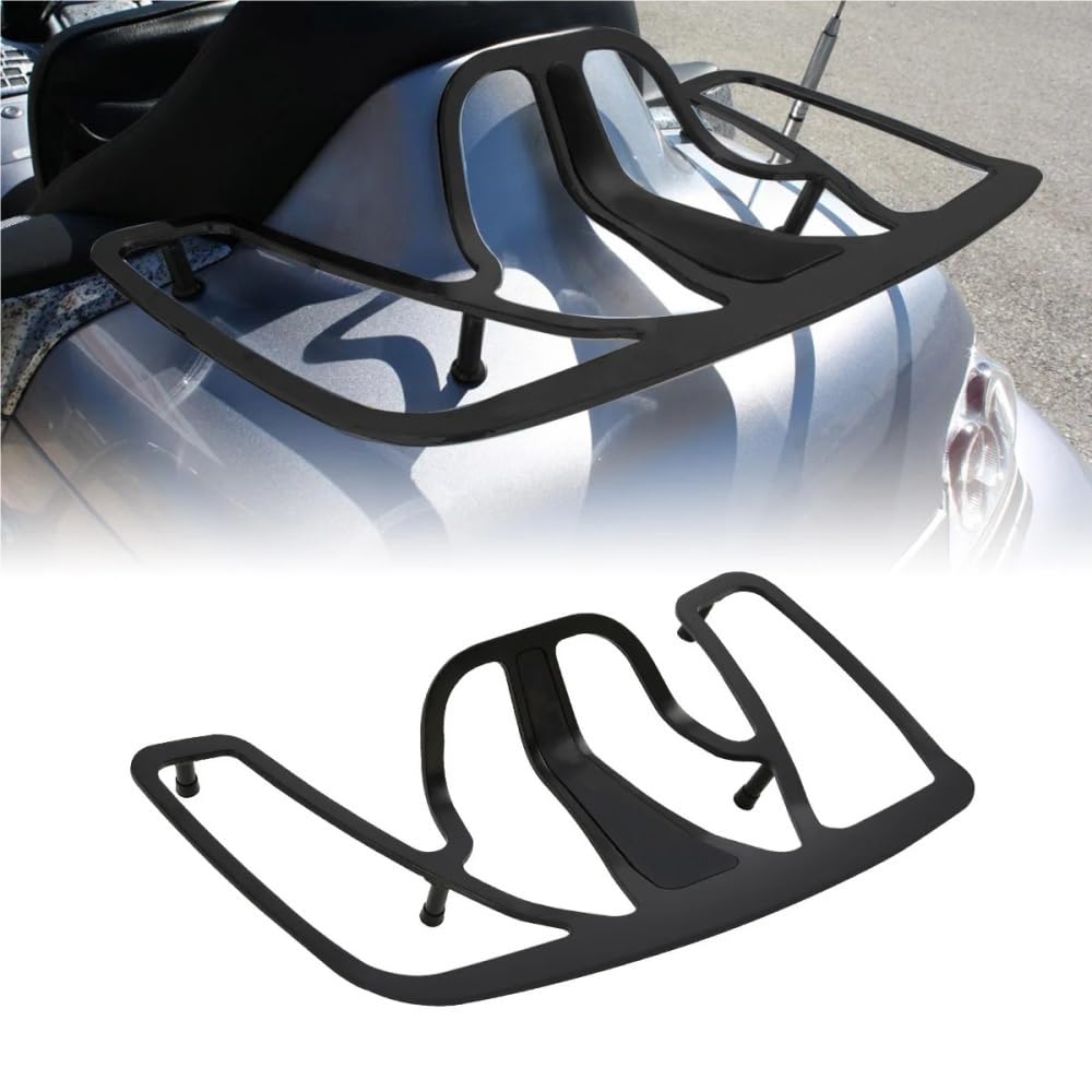 Portaequpajes Parrilla Trasera Portaequipajes Maletero De Motocicleta, Aluminio para Goldwing GL1800 GL 1800 2001-2017 2002 2003 2012 2013 2014 2015 2016