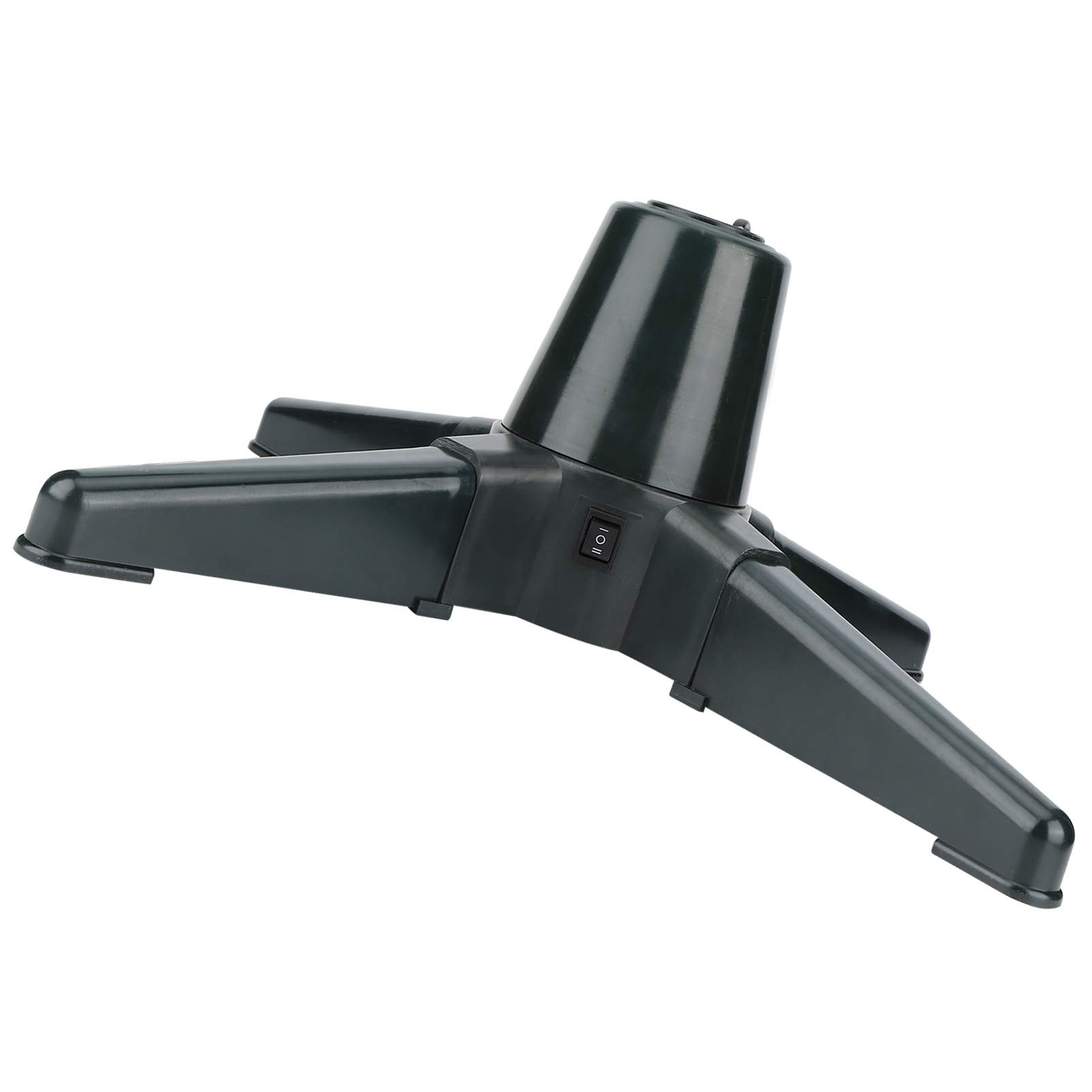 Soporte Giratorio para árbol de Navidad, Soporte Giratorio, Base de Rotación de 360 ​​Grados, bajo Consumo de Energía, 3 Ajustes Ajustables Que Hacen Que Tu árbol de Navidad Gire (50CM)