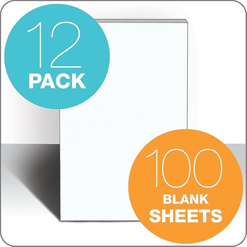 Miniatura 2 de TOPS Bloc de notas, 3 x 5 pulgadas, papel blanco, 100 hojas, paquete de 12 (7820)