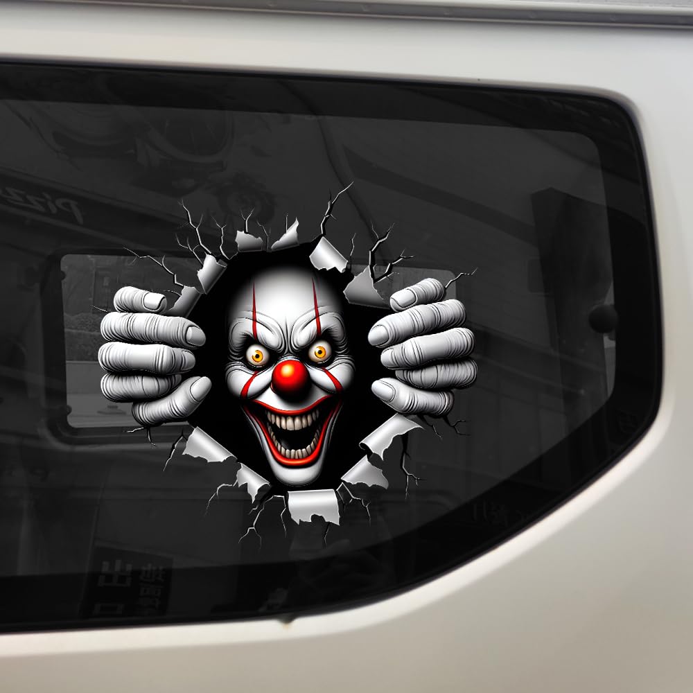 Amazon.co.jp: 3Dサイレントスカルステッカー2枚。ハロウィン怖い死神