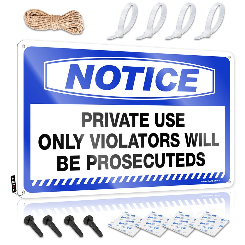 Vintage Coffee Sign Notice Private Use Only Violators Will Be Prosecuteds Tin Sign Beer Signs For Bar Tin Signs Funny Vintage(20X30CM)