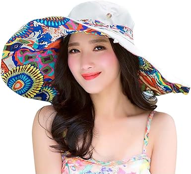 Floral print sun hat Outlet