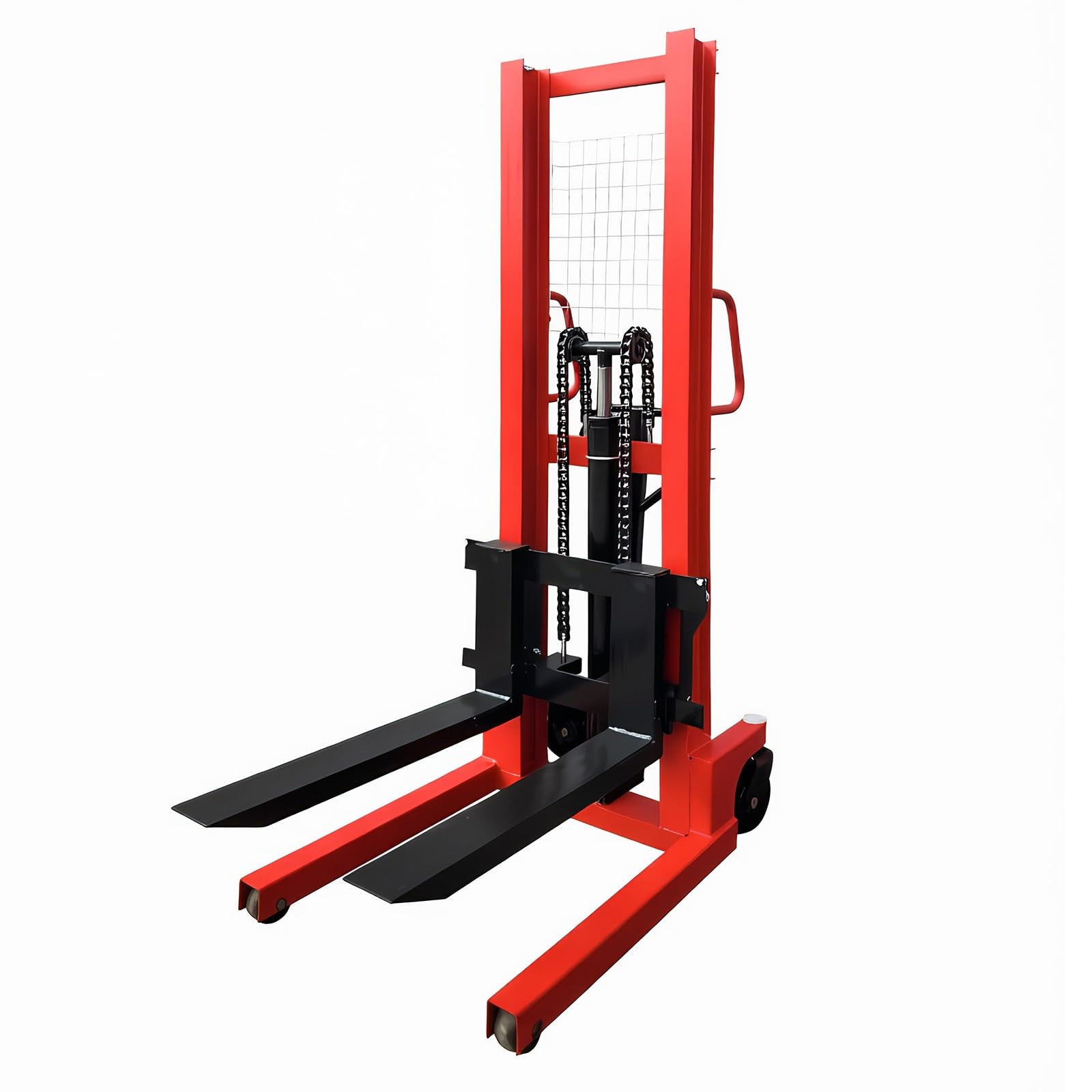 Cenz-888 pallet truck Hand Stacker 2T 85cm Fork Adjustable Width with Brake for Storage Warehouse