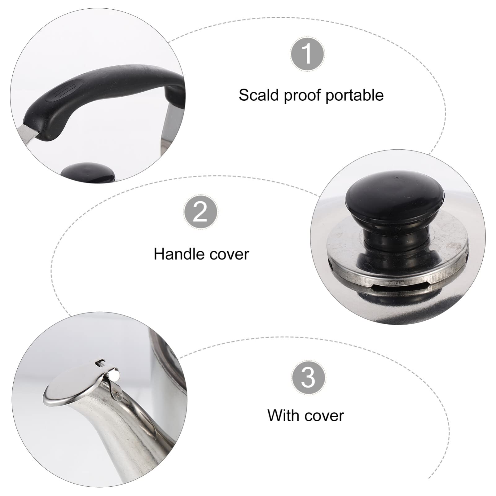 Teiera Sibilante - Teiera 6 l, con in, per riscaldamento, bollitore per, bollitore, accessorio per casa, () Pentola Scaldabagno